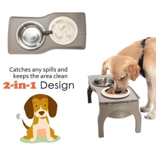 Pet Food Water Feeder Bowls