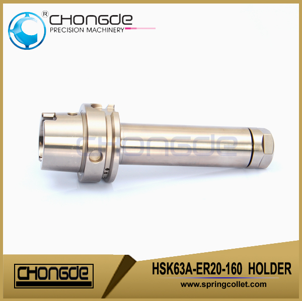 HSK63A-ER20-160 حامل أداة آلة CNC فائقة الدقة