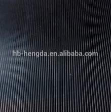3mm fine ribbed rubber mat(SBR)