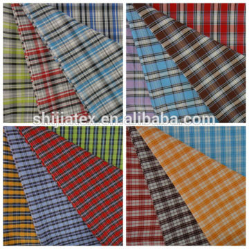 2014 new fashion fabric/ttc yarn dyed /ttc multicheck/pants fabric