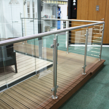 Stainless Steel Staircase Railing Designs for Roof Decks