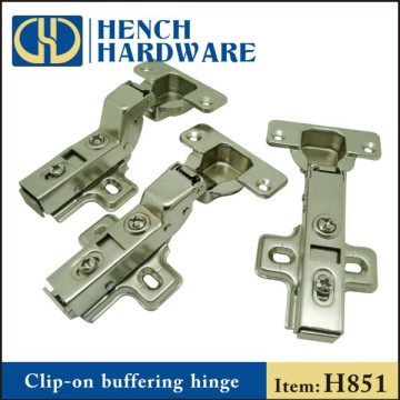 95 degree opening angle door buffering hinge