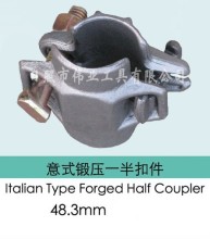 Italian Type Galvanized Forged Half Swivel Coupler