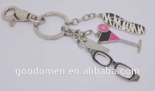 glass bottle keychain,sandbeach keychain ,slipper keychain