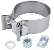 Accuseal Stainless Steel Band Exhaust Clamps