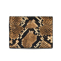 Wholesale Genuine Python Leather Men Business Card Holder