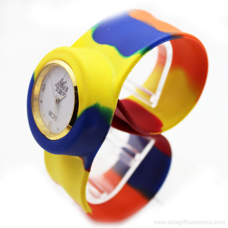 Kids Slap Band Waterproof Watches