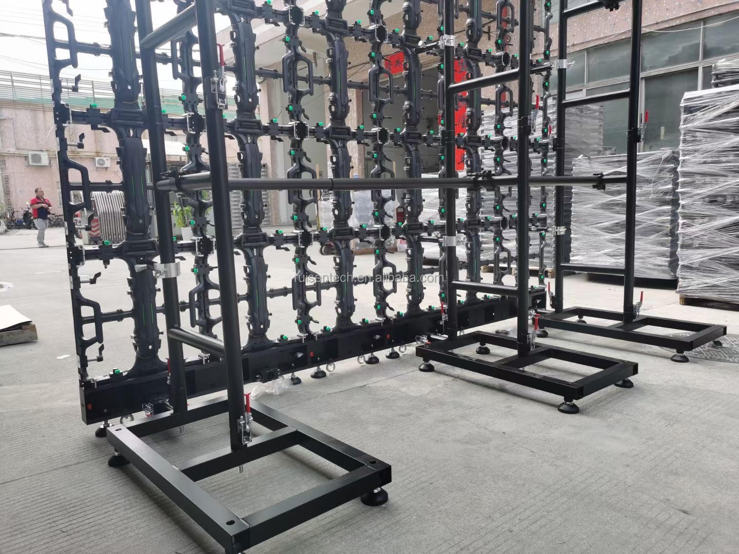 LED Stacking Frame System LED Screen Frame System LED Ground Stacking System