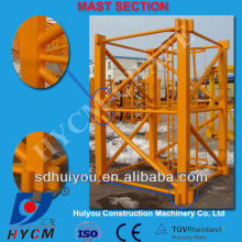 Customer made climbing frame clip type mast section