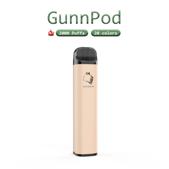 Cigarros eletrônicos Gunnpod 2000puffs