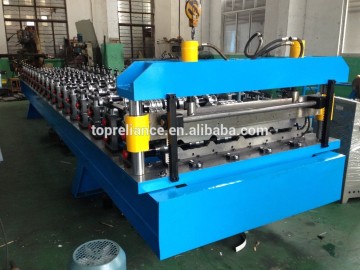 Trapezoid roofing sheet profiling machine