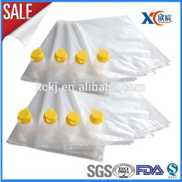 LDPE material bag in box for syrup/plastic syrup bag