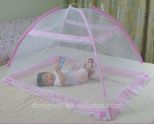 100% polyester folded baby bed mosquito net pop-up mosquito net