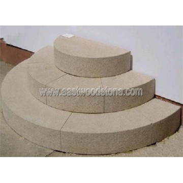 Granite block step