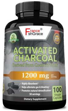 Activated Charcoal Supplement Support Bloating