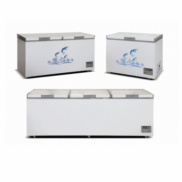 1000 Liter Deep Ice Cream Fast Freeze Refrigerator Chest Freezer