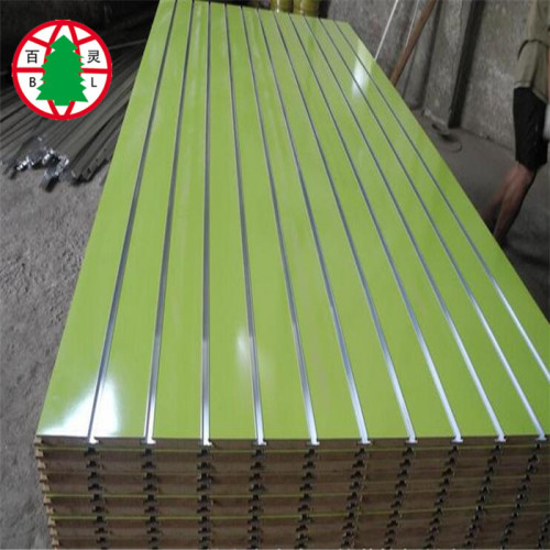 25 mm grooved mdf melamine slot mdf