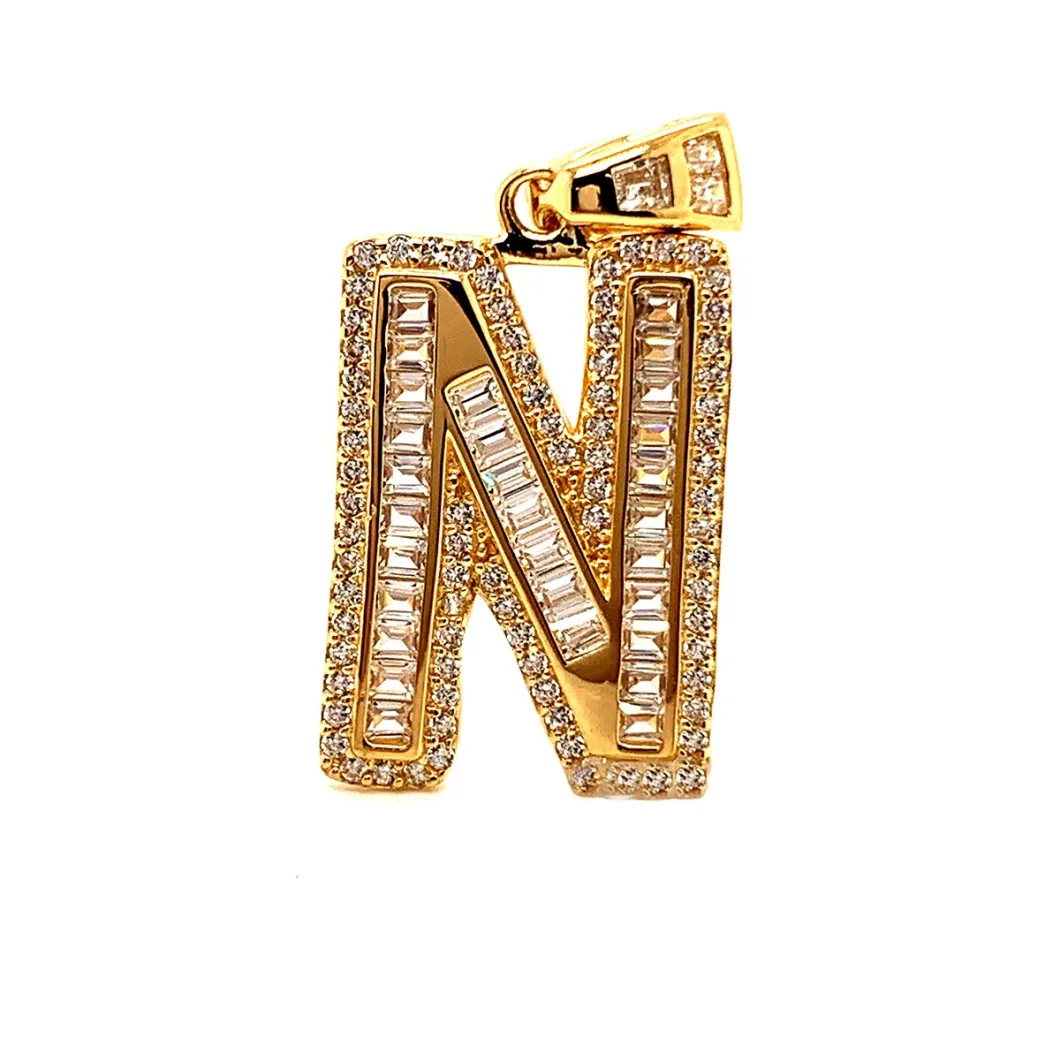 10K 14K 18K Gold Creative Gift/Letter Jewelry Fashion Pendant/Collier