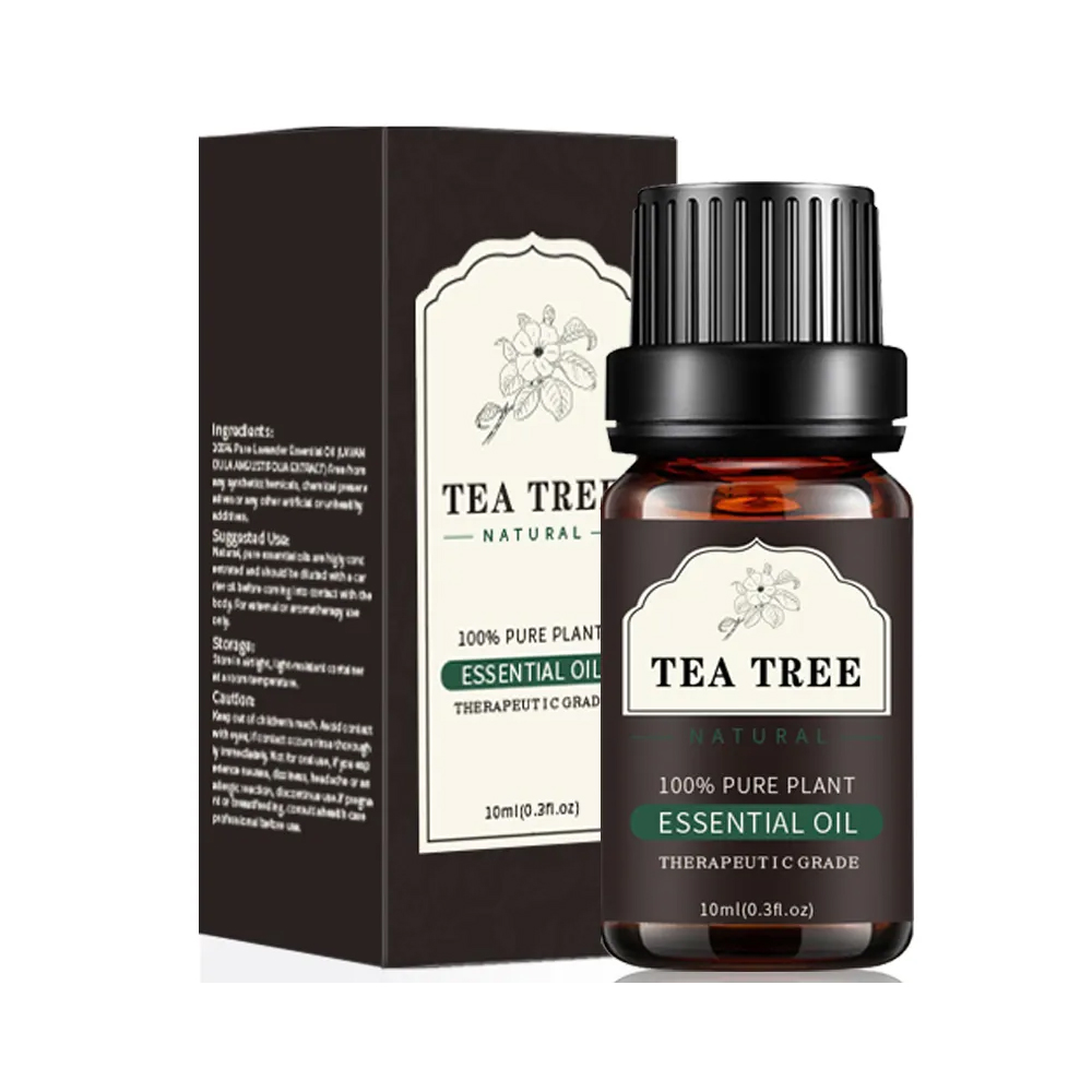 Частная метка OEM Custom 10 мл эфирное масло для тела комфорт расслабьте тело лавандовое чайное дерево массаж