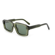Bold Square Acetate Sunglasses