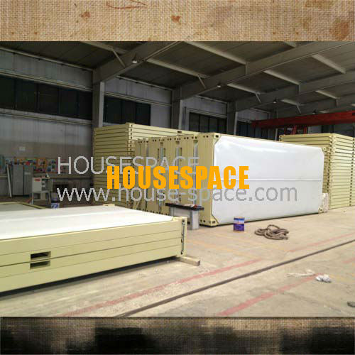 Easy Assembled Dwell Prefab Container House With Special Deco Coating For Parlor