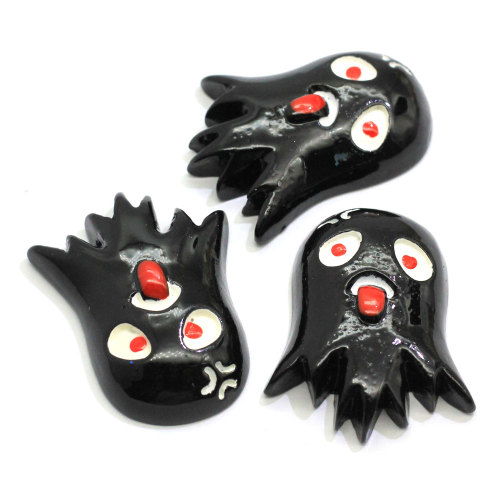 New Charm Hallowmas Flat Back Beads Charms Resin Cabochon 100τμχ / τσάντα για Χειροποίητο Χειροποίητο Χειροτεχνία