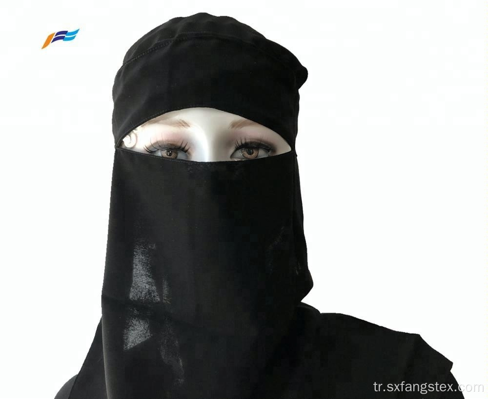 Kadın Baş Şal Arap Peçe Hicap Niqab Eşarp