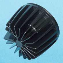 Painted Black LED Heat Sinks Aluminum die Casting