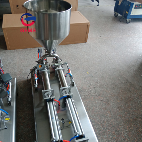 Pneumatic Paste 500ml Bottle Viscous Liquid Filling Machine