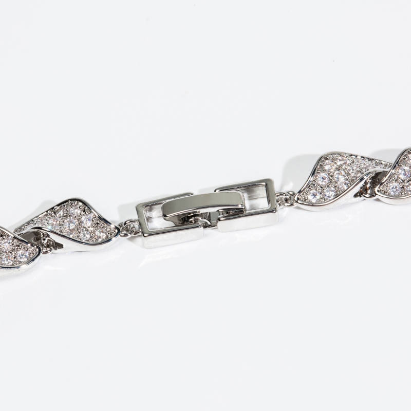 Lush Leaf Teardrop Bridal CZ Jewelry Set