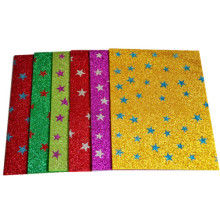 Self Adhesive Glitter EVA Foam Sheets/EVA Glitter Foam/Colorful Glitter EVA Foam Sheets