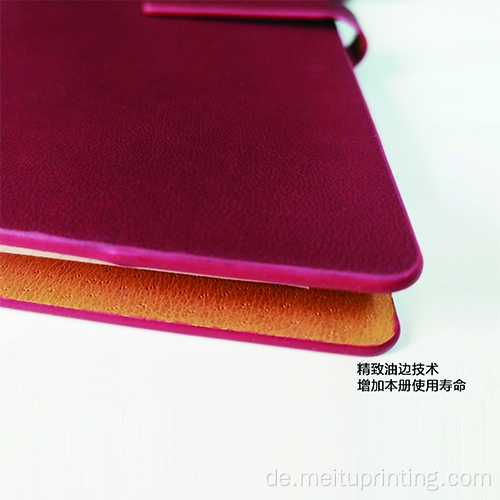 Hardcover Gedrucktes PU Custom Notebook