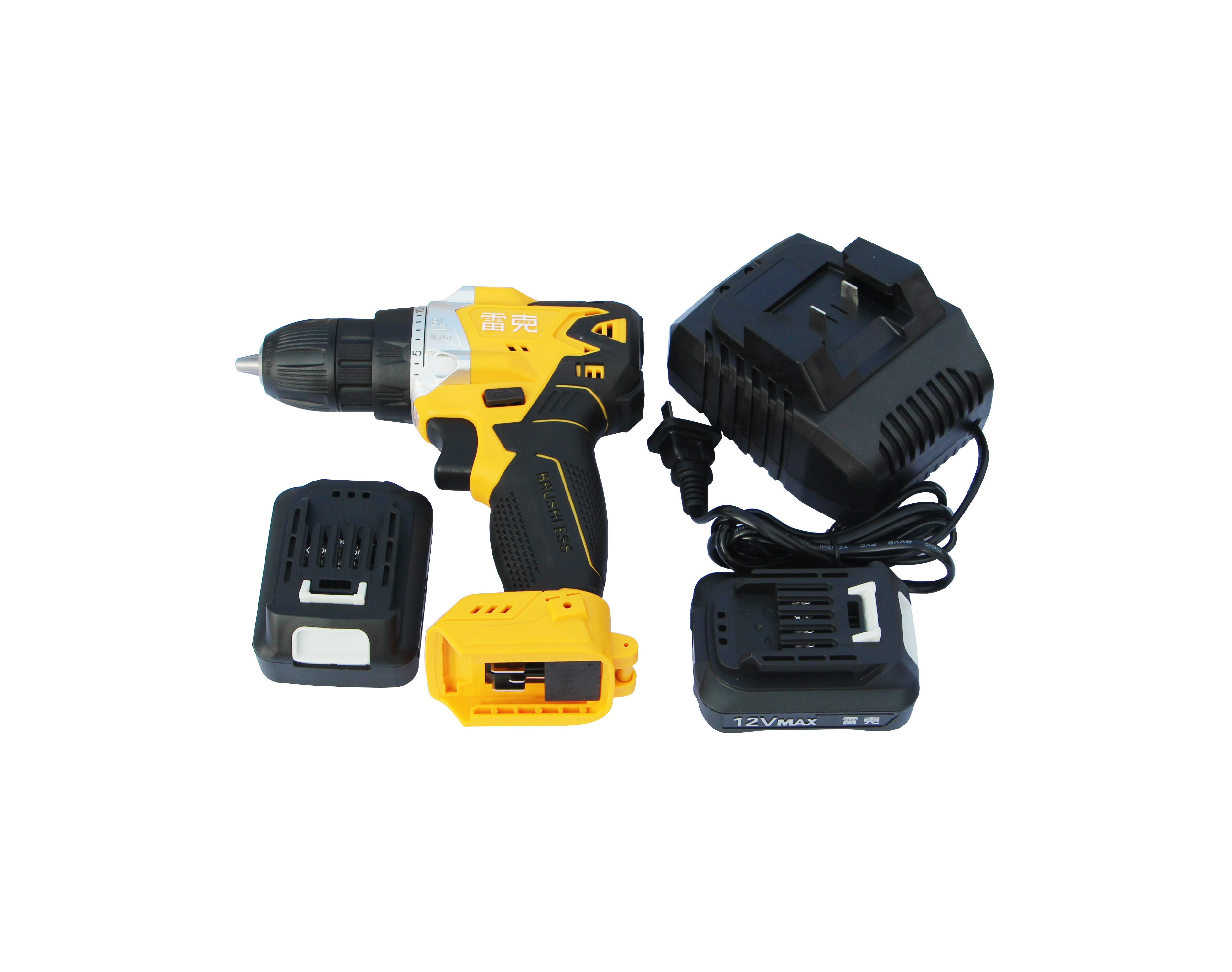 12V 2.0Ah Two Speed Brushless cordless drill Brushless Motor