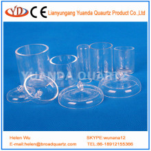 High purity silica quartz crucibles