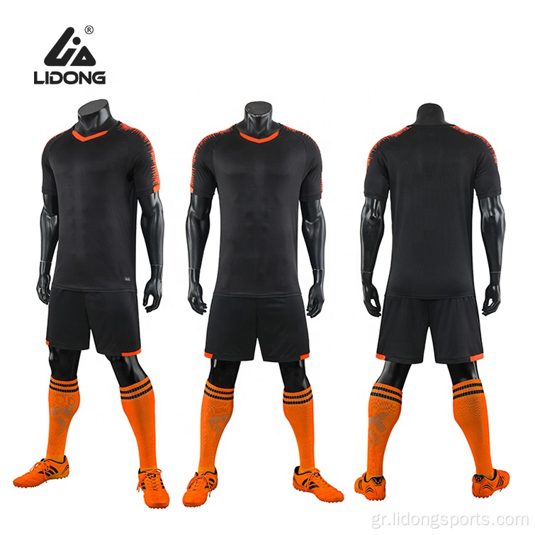 Lidong Soccer Jerseys Εξατομικευμένη φανέλα ποδοσφαίρου σχεδιασμού