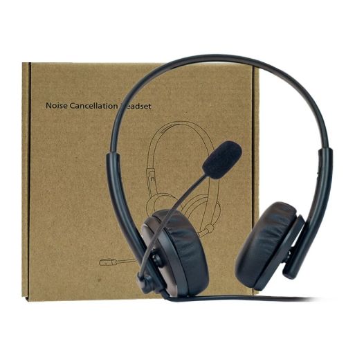 Headphones Computer Call Center USB Headphones with Mic