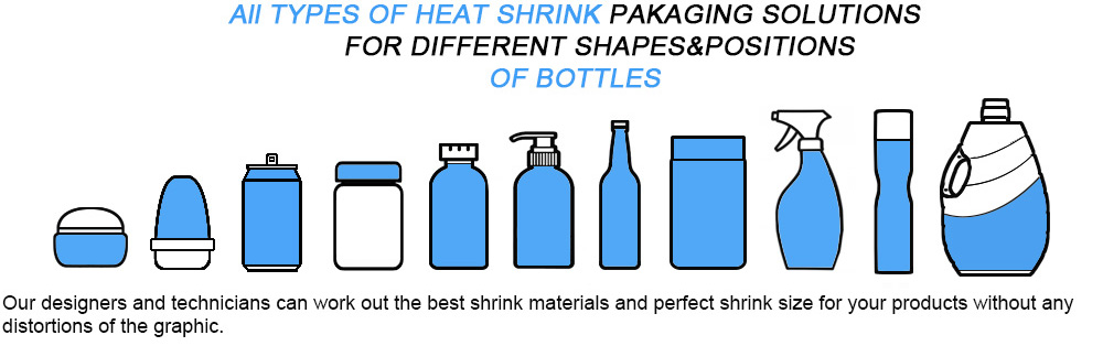 Shrink label line drawing