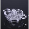 Clear Crystal Glass Citrus Juicer With Handle