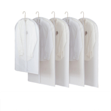 Transparent Peva Dustproof Cover for Wardrobe Storage: Full Zipper Lightweight Suit Bag