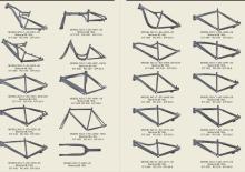 bicycle frame bike frame