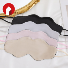 Double - sided special-shaped silk eye mask