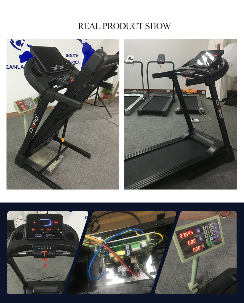 Manufacturer Fitness family run machine running machine dc motor  nice look treadmill