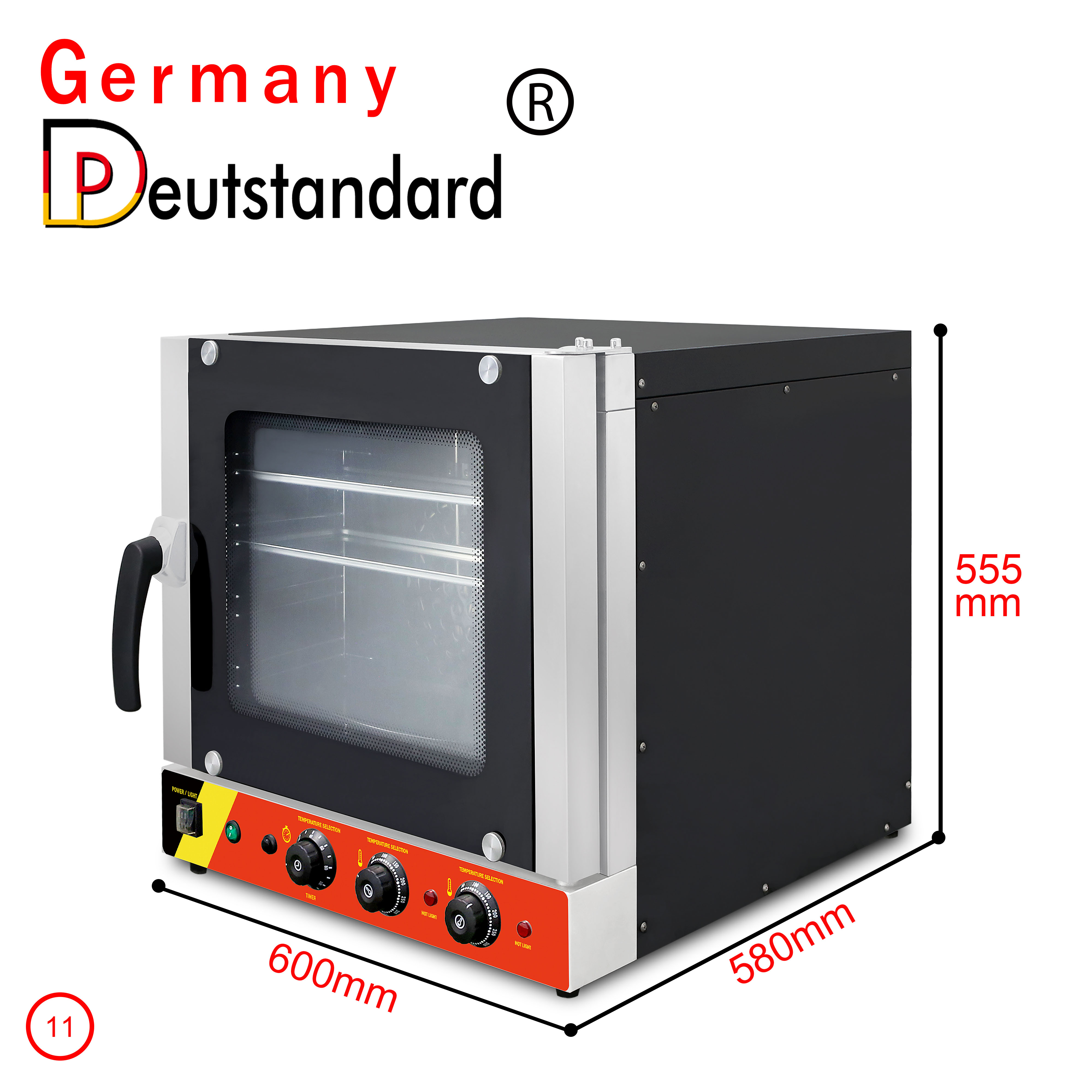 hot air baking oven