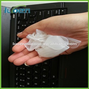anti-dust and water proof silicone computer keypad cover