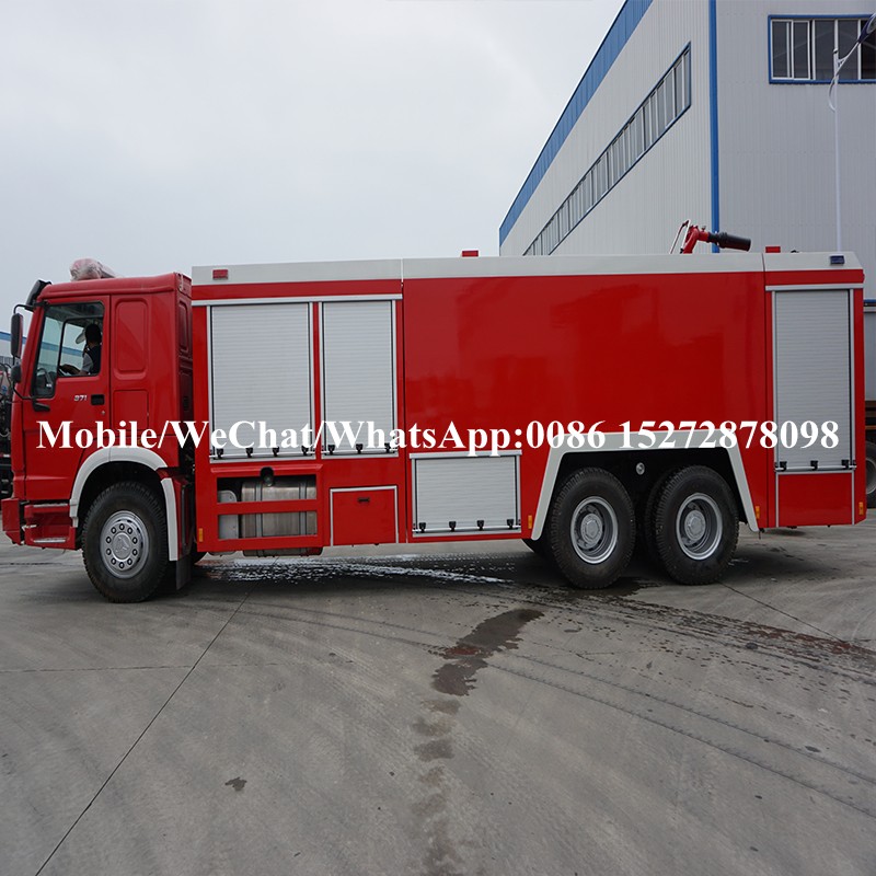 Howo 6x6 Off Raod Fire Truck (5) HOWO 6x6 Off Raod Fire Truck (5)