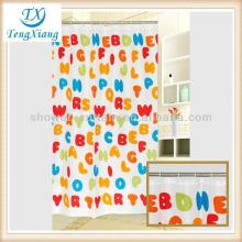 cartoon shower curtain rod double track