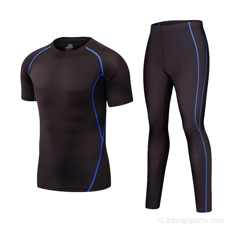 Workout kleding fitness kleding mannen sportschool slijtage