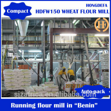 Easy operation installtion wheat flour milling machine