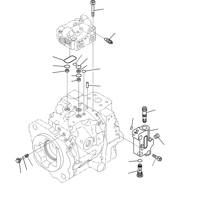 708-1W-00882 708-1W-00881 WA380-6 WA430-6 Hydraulikpumpe