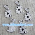 15*26MM Playing Card Metal Pendants Oil Driping Pendants For Necklace Decor